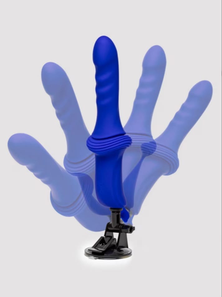 Overdrive Remote Control Sex Machine Ridged Thruster